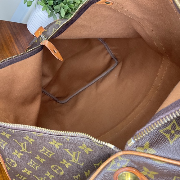 Louis Vuitton Authentic 60 Keepall Brown Monogram Duffel Bag - Picture 12 of 16